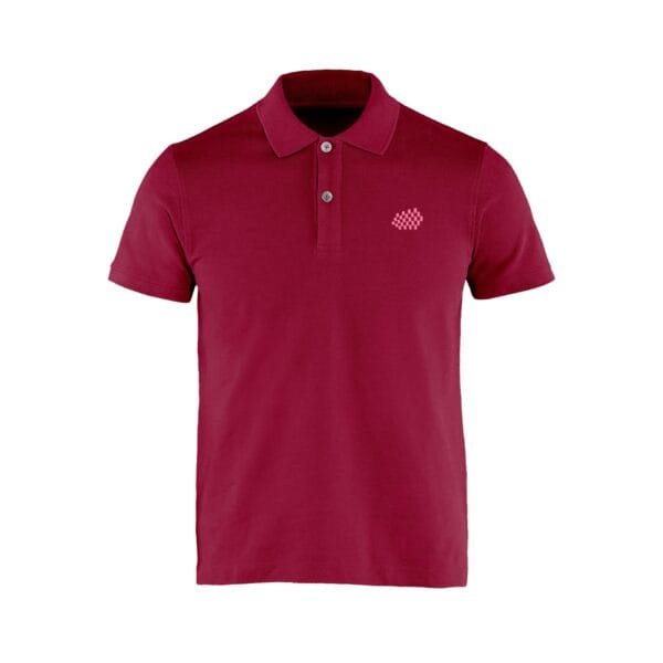 LUXDRY™ Polo衫 勃艮第酒紅