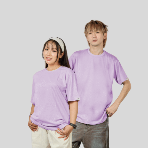 LUXDRY™ T恤 丁香紫